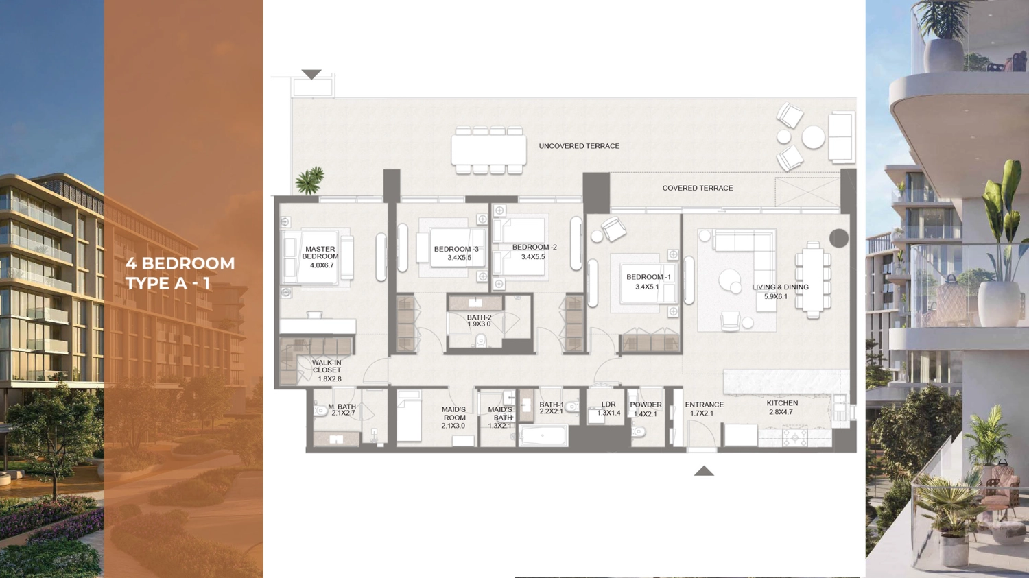 4 BR - Type A
